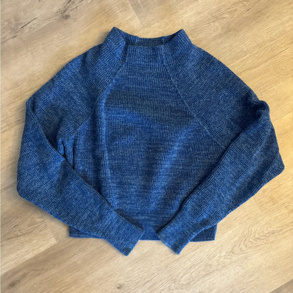 Blue cozy Free People Sweater